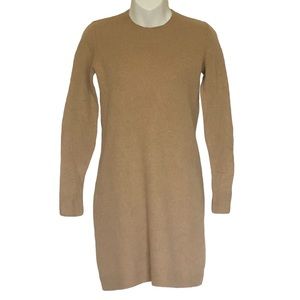Polo Ralph Lauren Elbow Patch Merino Wool Cashmere Sweater Dress Sz XS